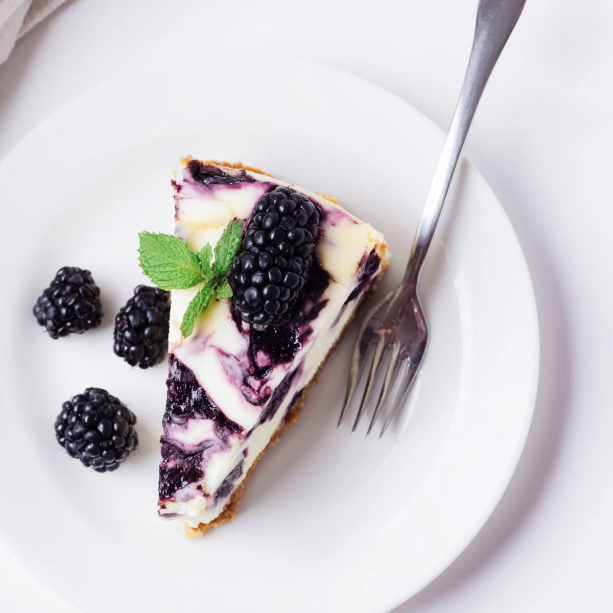 Blackberry Bliss Cheesecake Dessert
