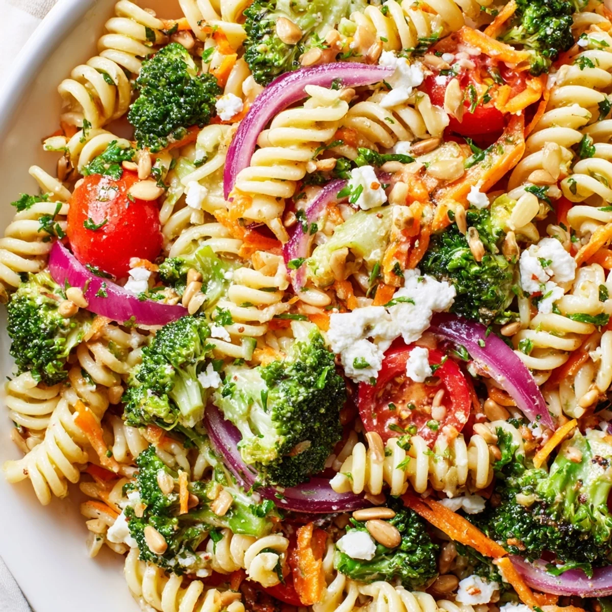 Fresh Broccoli Pasta Salad