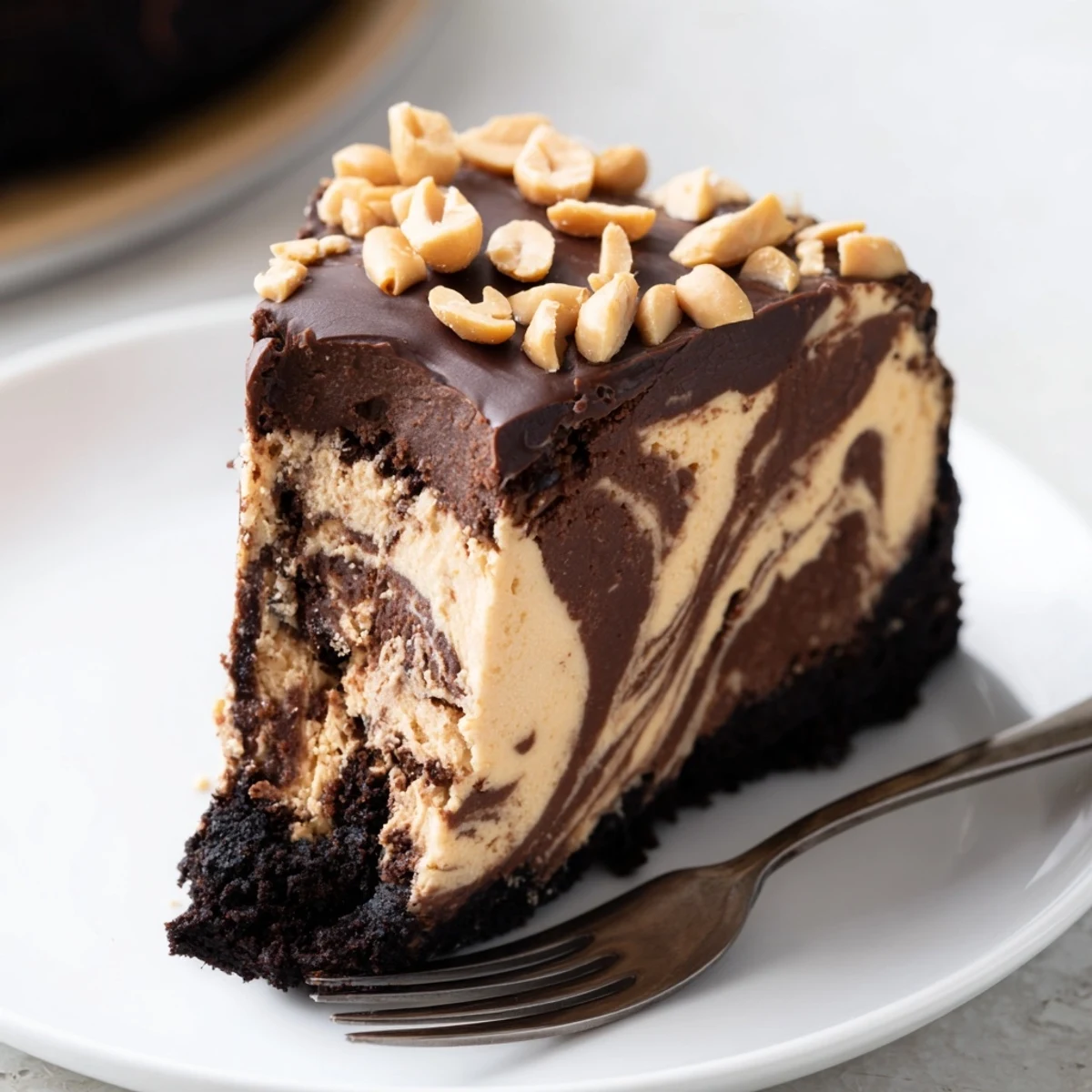 Chocolate Peanut Butter Cheesecake