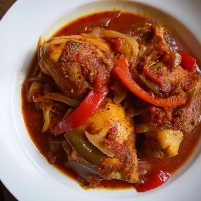 Senegalese Chicken with Tomato Sauce