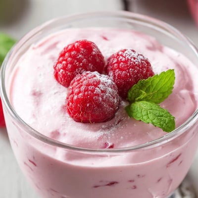 Fresh Raspberry Cloud Mousse